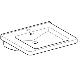 Geberit Dejuna Waschtisch 65 x 55 cm (128665000)