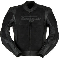 Furygan Speed Mesh Evo, Leder-/Textiljacke - Schwarz - M