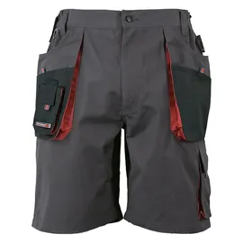Terratrend Herrenshorts Gr.60 dunkelgrau/schwarz/orange