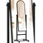 CLP Standspiegel Evoir 39 x 151 cm Schwarz