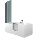AcquaVapore Seniorendusche und Wanne mit Whirlpool S12D-EH-AIR-R-EC Dusche 85x170cm