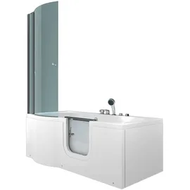 AcquaVapore Seniorendusche und Wanne mit Whirlpool S12D-EH-AIR-R-EC Dusche 85x170cm