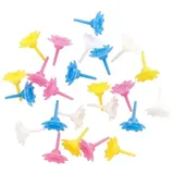 Papstar Halter für Geburtstagskerzen farbig sortiert 16755 144 Stück)