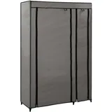 vidaXL Faltschrank 110 x 175 x 45 cm Grau