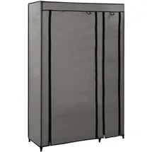 vidaXL Faltschrank 110 x 175 x 45 cm Grau