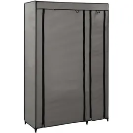 vidaXL Faltschrank 110 x 175 x 45 cm Grau
