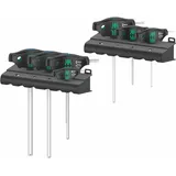 WERA Schraubendrehersatz 454/7 HF Set 1 7-tlg. schwarz/grün
