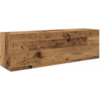 VidaXL Bad-Wandschrank Altholz-Optik 100x25x30 cm Holzwerkstoff