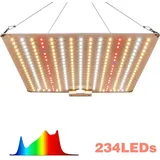 JUBOUEL Pflanzenlampe Wachstumslicht für Zimmerpflanzen Vollspektrum LED Grow Light, wasserdichte Pflanzenleuchte Hängend, für Setzlinge, Gewächshäuser