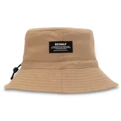 ECOALF Unisex. MCUACHABASAU0042S25-060 Brauner Eimerhut Bass (S/M), Lässig, Recyceltes Polyester, Nachhaltig