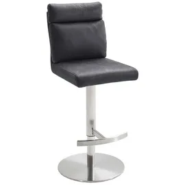 MCA Furniture Barhocker RABEA höhenverstellbar rund grau