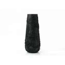 Vase Schwarzes Blatt 83 cm - Anderes Amadeus-Harz 34.5x34.5 cm