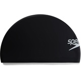 Speedo Fastskin Hiro - Wettkampf-Schwimmkappe, Farbe:schwarz