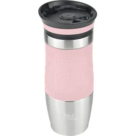 MILU Isolierbecher 0,37 l Rosa 6 St.