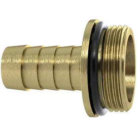 Riegler 1/3 Schlauchverschr. G1 1/4x32, m. NBR O-Ring, m. Bund, MS blank