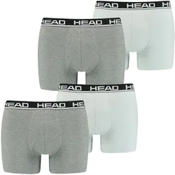 HEAD Herren Boxershort Basic Boxer 4er 6er 8er Multipack in M Grau Combo 012