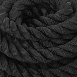 vidaXL Battle Rope Schwarz 15 m