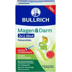 BULLRICH Magen & Darm 2in1 Akut Pulversticks 12 St.