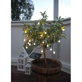Best Season LED-Lichterkette Balls 2,7 m Weiß