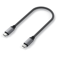 Satechi Type-C auf Type-C Kabel 25 cm space grey