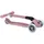 GLOBBER Junior Foldable Lights Eco beere, mit Leuchtrollen rosa