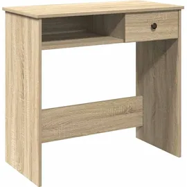 vidaXL Schreibtisch Sonoma-Eiche 80x40x75 cm Holzwerkstoff