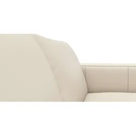 flexlux Couch Kaltschaum 2-Sitzer Weiß