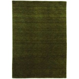 Morgenland Gabbeh Teppich - Indus - Uriah - schwarzgrün - 400 x 80 cm - läufer