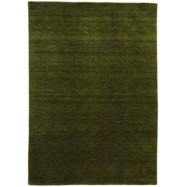 Morgenland Gabbeh Teppich - Indus - Uriah - schwarzgrün - 400 x 80 cm - läufer