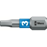Wera 840/1 BTZ Innensechskant Bit 3x25mm, 1er-Pack (05056683001)