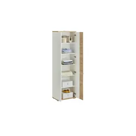 Sconto Sinsao Garderobenschrank 60 x 38 x 200 weiß