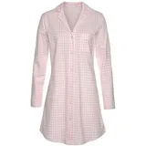 VIVANCE DREAMS Damen Nachthemd rosa-weiß Gr.36/38