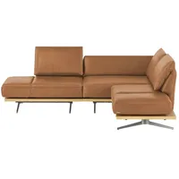 KOINOR Ecksofa  Phoenix ¦ braun ¦ Maße (cm): B: 253 H: 87 T: 209