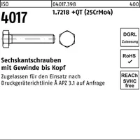Industrial Quality Supplies ISO 4017 Sechskantschraube VG entspr. DGRL