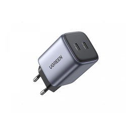 UGREEN Nexode Mini 45W Dual USB-C PD Ladegerät - Schwarz