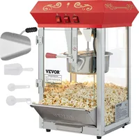 Vevor Popcornmaschine Popcornautomat Popcorngerät 850 W, 8 oz Kessel
