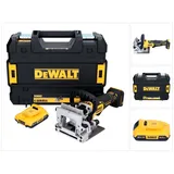 DeWalt Dcw 682 nt Akku Flachdübelfräse 18 v 102 x 20 mm Brushless + 1x Akku 2,0 Ah + tstak - ohne