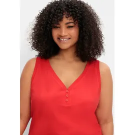 sheego Tanktop Rot 48