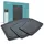 KUPPELS NERO Schneidebrett-Set Cellulose 3-tlg. onesize Schwarz