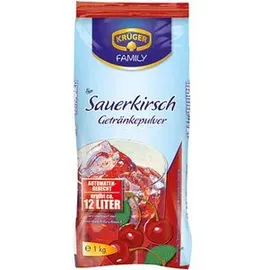 Krüger Sauerkirsch Getränkepulver 1,0 kg