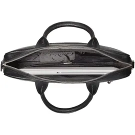 Picard Milano Aktentasche Leder 38 cm Laptopfach schwarz