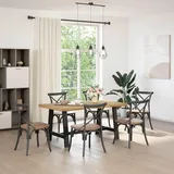 vidaXL Noain 160 x 75 x 90 cm braun