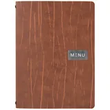 SecurIT® Speisekarten-Mappe RUGA A4 Braun