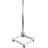 PremiumX Balkonständer 40x40cm Aluminium 1m Mast Ø 50mm Eck SAT-Halter für Satelliten-Schüssel Flachdach-Ständer