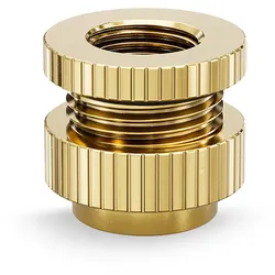 EK Water Blocks 3831109905470, Anpassung, Messing, Gold, 1/4", 23 mm, 21 mm