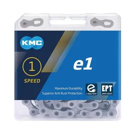 KMC E1 EPT Kette Silber