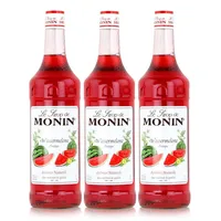 Monin Sirup Wassermelone 1L Kaffeesirup Cocktailsirup Dessertsirup (3er Pack)