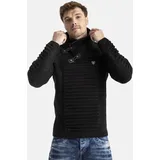 Cipo & Baxx Kapuzenpullover Schwarz XL