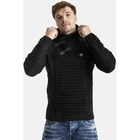 Cipo & Baxx Kapuzenpullover Schwarz XL