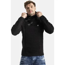 Cipo & Baxx Kapuzenpullover Schwarz XL